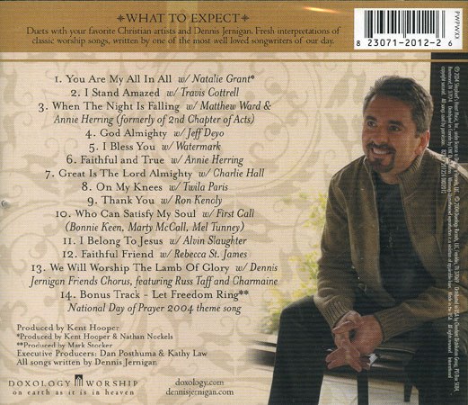 Dennis Jernigan - Hands Lifted High - classic Worship Songs with Dennis Jernigan ＆ Friends (CD)